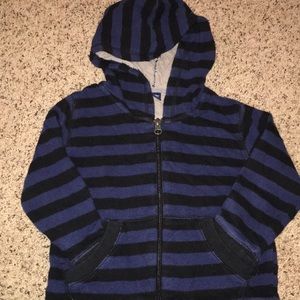Baby Gap striped hooded sweatshirt!